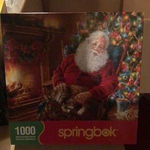 Springbok 1000 piece holiday jigsaw puzzle